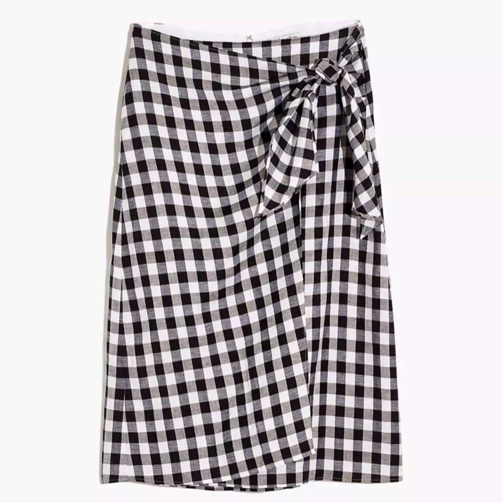 Madewell Faux-wrap midi